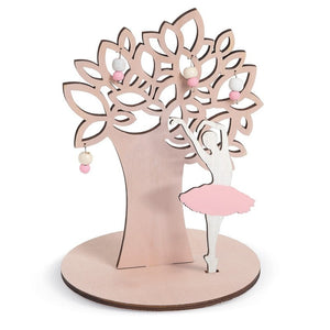 <transcy>Taufgeschenk Baum mit Ballerina</transcy>