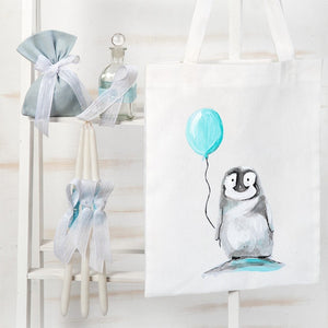 <transcy>Tasche mit Pinguin-Tauföl-Set</transcy>