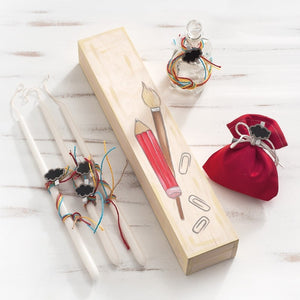 <transcy>Tauföl Set in einer Box</transcy>